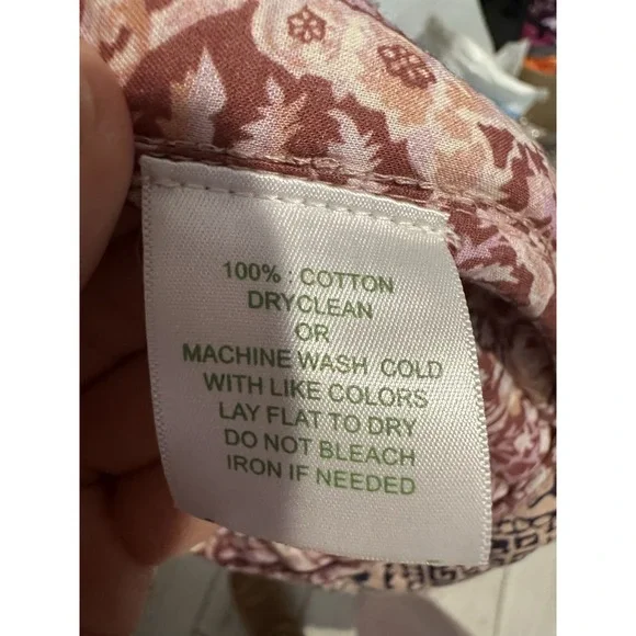 Julia Amory Hazel Wrap Jacket Rose Kilm Patchwork Womens M - Picture 15 of 15